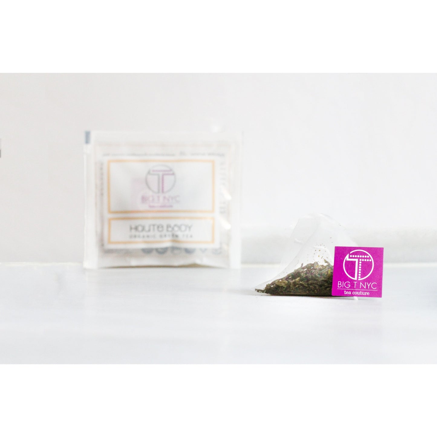 Organic Green Tea <br> HAUTE BODY <br> Tea Sachets, TEA SACHETS, Big T NYC, Big T NYC