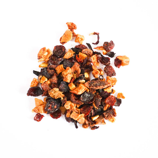 Organic Fruit Tea  <br> PIXIE PINK PUNCH  <br> Caffeine-Free Immune Boosting Tea, Loose Leaf, Little T, Big T NYC