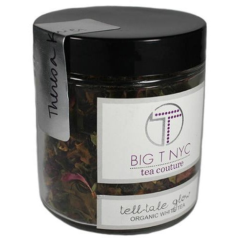 Organic White Tea <br> TELL-TALE GLOW <br> Beauty Tea, Loose Leaf, Big T NYC, Big T NYC